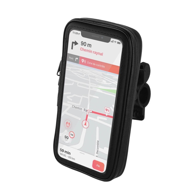 Support Velo/Moto/Trotinette Etanche Pour Smartphone Jusqu’À 6,8"