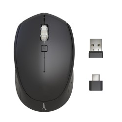 Souris Éco Sans Fil Double Dongle (Usb-A + Usb-C)