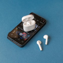 Ecouteurs Sans Fil Bluetooth Blanc