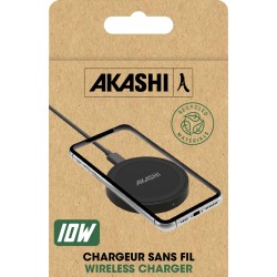 Chargeur Eco Sans Fil Induction 10W Noir