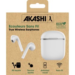 Ecouteurs Sans Fil Bluetooth Blanc