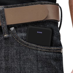 Batterie De Secours Ultra Compacte - 5000 Mah Noire