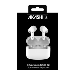 Ecouteurs Premium Sans Fil Bluetooth Blanc