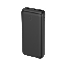 Batterie De Secours Ultra Compacte - 20 000 Mah Noire