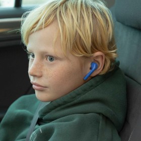 Ecouteurs Kids Sans Fil Bluetooth Bleu Et Rouge