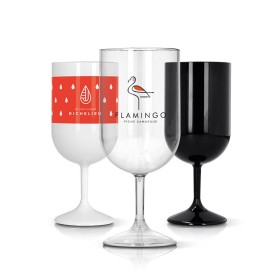 Verre A Pied En Plastique Reutilisable Tritan 18 Cl Ras Bord 
