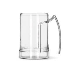 Mug Chope De Biere Plastique (Tritan) 50 Cl Ras Bord 