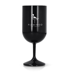 Verre A Pied En Plastique Reutilisable Tritan 18 Cl Ras Bord 