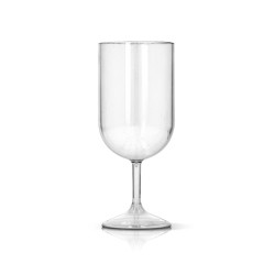 Verre A Pied En Plastique Reutilisable Tritan 18 Cl 