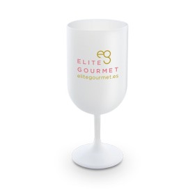 Verre A Pied En Plastique Reutilisable Pp 18 Cl Ras Bord 