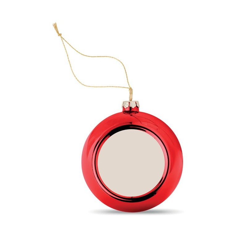 Boule de noël pour sublimation Happy Ball 