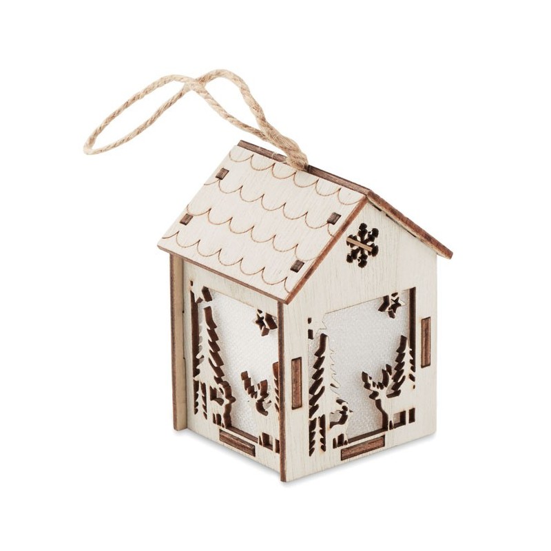 Maisonnette en MDF  lumière Ponia 