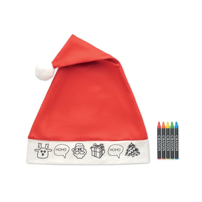 Bonnet de Père Noël enfant Bono Paint 