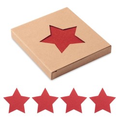 Sous verres en feutre RPET Starguard 