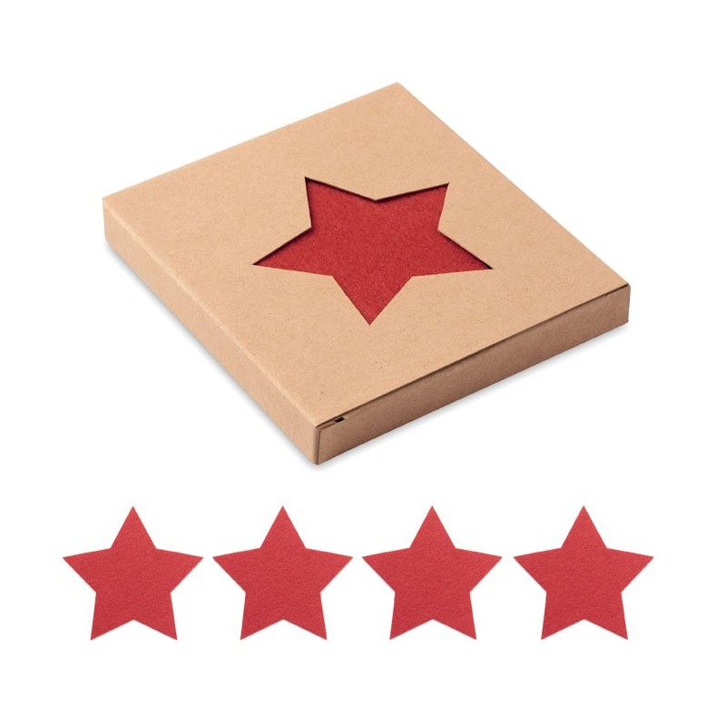 Sous verres en feutre RPET Starguard 