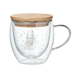 Tasse en verre à double paroi Sian 