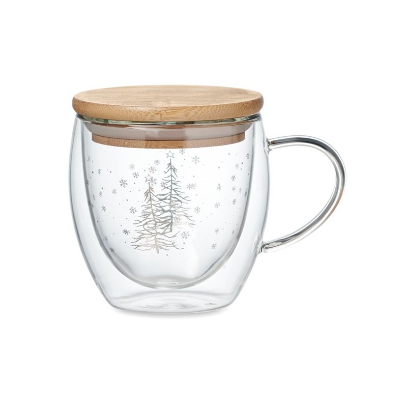 Tasse en verre à double paroi Sian 