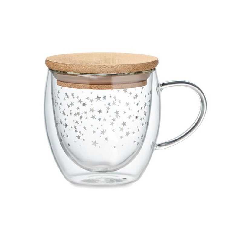 Tasse double paroi en verre Sion 