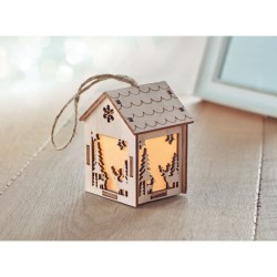 Maisonnette en MDF  lumière Ponia 