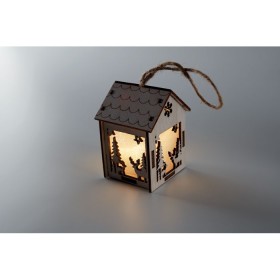 Maisonnette en MDF  lumière Ponia 