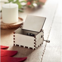Boîte à musique en bois Boxmas 
