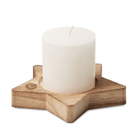 Bougeoir étoile avec bougie Lotus 