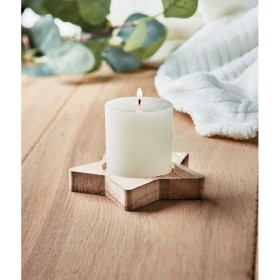 Bougeoir étoile avec bougie Lotus 
