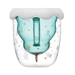 Tasse double paroi en verre Verde 