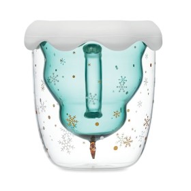 Tasse double paroi en verre Verde 