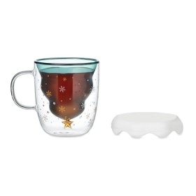 Tasse double paroi en verre Verde 
