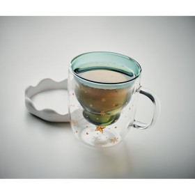 Tasse double paroi en verre Verde 