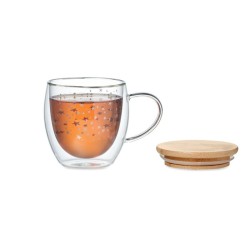 Tasse double paroi en verre Sion 