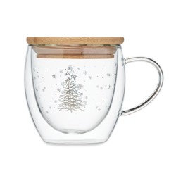 Tasse en verre à double paroi Sian 