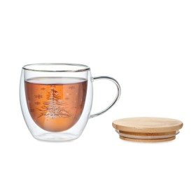 Tasse en verre à double paroi Sian 
