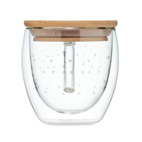 Tasse en verre à double paroi Sian 
