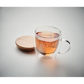 Tasse en verre à double paroi Sian 