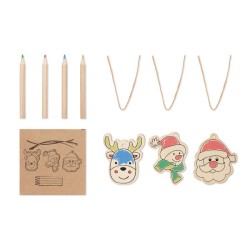 Décorations en bois à dessiner Funcool 