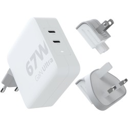 Chargeur de voyage Xtorm XVC2067 GaN Ultra de 67 W avec câble USB-C PD de 100 W 