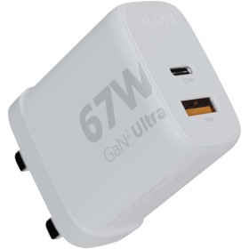 Chargeur mural Xtorm XEC067G GaN² Ultra de 67 W - Prise britannique 
