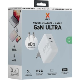 Chargeur de voyage Xtorm XVC2067 GaN Ultra de 67 W avec câble USB-C PD de 100 W 