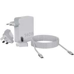 Chargeur de voyage Xtorm XVC2140 GaN Ultra de 140 W avec câble USB-C PD de 240 W 
