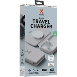 Chargeur de voyage Xtorm XWF31 sans fil 3-en-1 pliable de 15 W 