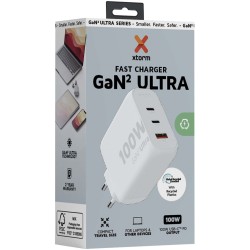 Chargeur mural de 100 W Ultra Xtorm XEC100 GaN² 