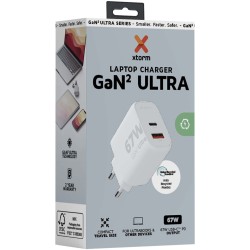Chargeur mural 67 W Ultra Xtorm XEC067 GaN² 