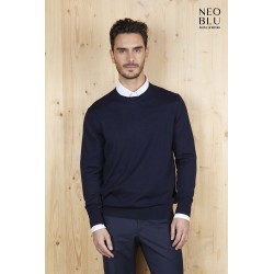 Pull Col Rond Homme 
