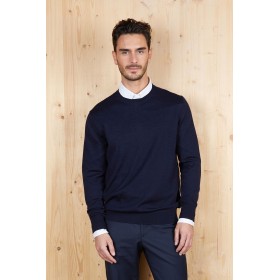 Pull Col Rond Homme 