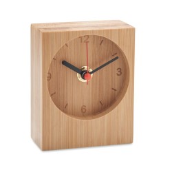 Horloge De Table En Bambou Clambu 