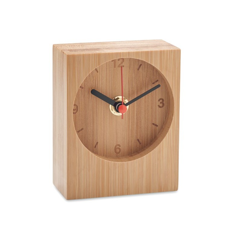 Horloge De Table En Bambou Clambu 