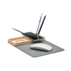 Chargeur Sans Fil Bambou 15W Pandu 