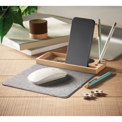 Chargeur Sans Fil Bambou 15W Pandu 